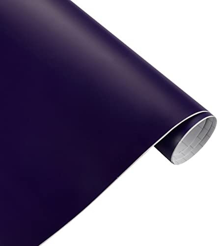 Selbstklebend Vinyl Autofolie,Auto Folie Klebefolie Blasenfrei Auto Schutz Folie Lackschutzfolie DIY PVC Wrap Auto Styling Folie Autoaufkleber für Innen Außen für Auto, Motorrad,Lila 50 * 200cm