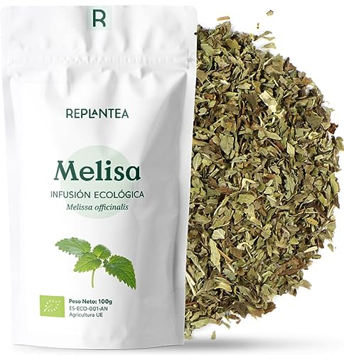 MELISA INFUSIÓN ECOLÓGICA 100g (50 Tazas) | Infusión de Melisa a Granel Pura y Limpia REPLANTEA