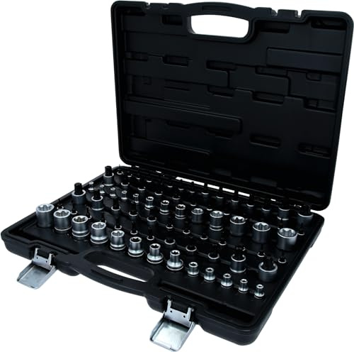 KS Tools 911.0077 EVOLUTION Series 1/4+3/8+1/2 Torx-Steckschlüssel-Satz, 77-tlg