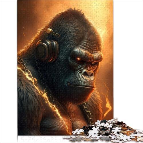 Gorilla Producer Lustiges Puzzle, 1000 Teile, Papppuzzle für Erwachsene und Jugendliche ab 12 Jahren – anspruchsvolles Spiel, 1000 Teile (26 x 38 cm)
