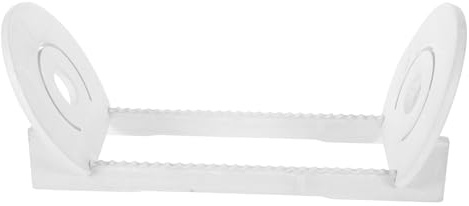 NUOBESTY Espositore per CD Legno Supporto per Dischi Vinyl e Album Porta CD da Tavolo con Design Stabile e capacità Elevata per Casa e Ufficio