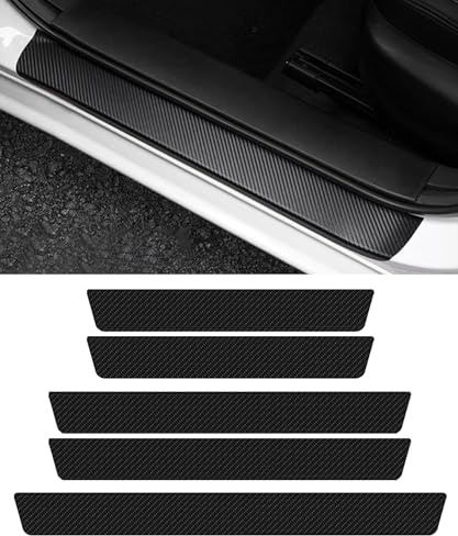 Flaconi 5PCS Protector Parachoques Coche,Accesorios Coche,Protector Coche,Accesorios para Coche,Protector Umbral Coche,Coche Tuning,Puerta Estribos Coche,Adapta a la Mayoría de los Coches,SUV