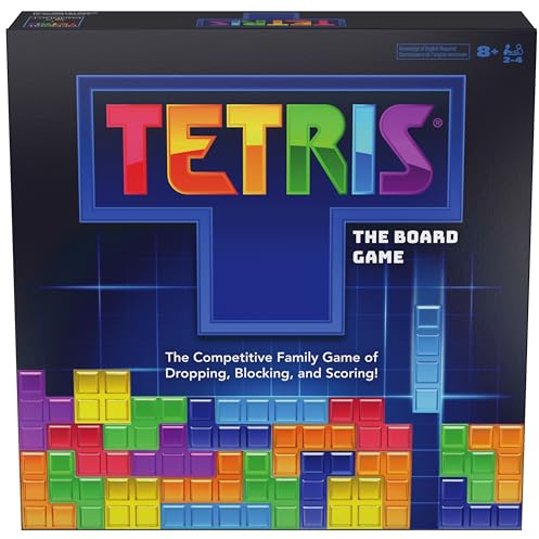 Spin Master Games - Tetris - Jeu De Société De Stratégie - Jeu Plateau