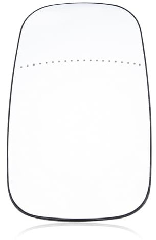 Anlseiod Verre Retroviseur pour Clio 3 2005-2009 Megane 2 Scenic 2 pour Avant Gauche Coté Conducteur OU Coté Droit Coté Passager Glace Rétroviseur Chauffant 7701054752 (Gauche Droite)