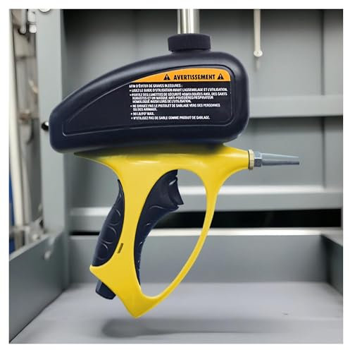 Pistola per verniciatura, Sabbiatrice portatile ad aria compressa - Accessorio for utensili elettrici for la pulizia, la rimozione della ruggine e la preparazione delle superfici, Verniciatura liscia