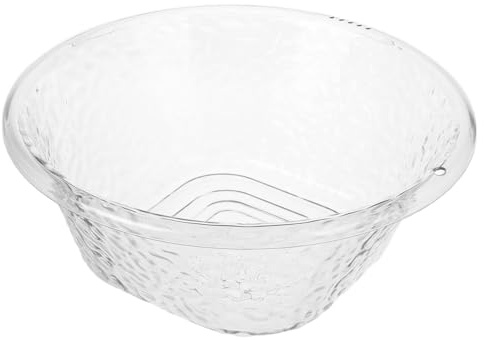 FRCOLOR Water Ripple Wash Basin Plastic Tub Basin for Bathroom Foot Bath and Laundry Washing