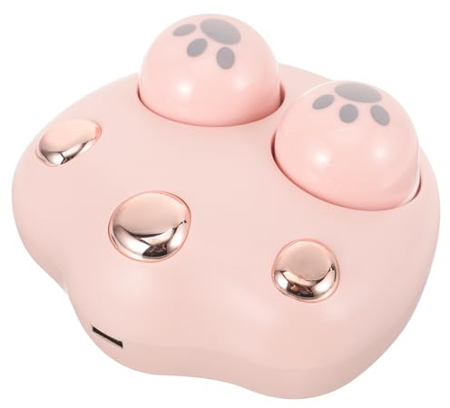 MALUGOGO Pulitore per Lenti a Contatto Macchina la Pulizia delle Lenti a Ultrasuoni Portatile Rosa senza Batteria Detergente per Piccoli Oggetti Vibrazione ad Alta Frequenza e Orologi