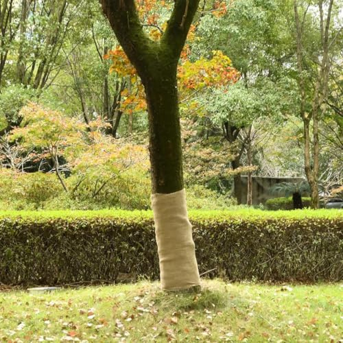Mokuyary Rouleau de Jute 1x15 m 100% Jute 200 g/m² pour Jardin, Terrasse