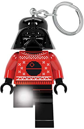 LEGO Star Wars Darth Vader Ugly Sweater Keychain Light - 74mm Large Figure