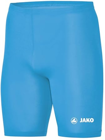 JAKO Children's Underpants Tight Basic 2.0 SkyBlue 140 - Elastic Cycling Shorts Children Made of Polyester, Cycling Shorts Children with Elastic Waistband, Thermal Trousers