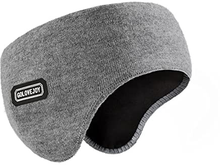 LIUPUUDLY Herren Sport Stirnband Ohrenwärmer Elastische Winddicht Ohrenschützer Headband für Radsport Fahrrad Wandern