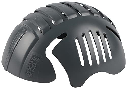 GREEN DEVIL Universal Bump Cap Insert for Baseball Caps Vented Lightweight Safety Bump Hat Insert for Men Women1Pack Grey