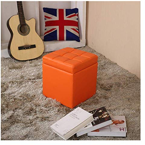 IisrAr Schuhwechselhocker, Deckenbox, Klappbank, Ottomane, Aufbewahrungsbox, Ottomane, Stoff-Fußhocker und Fußstütze, Ottomane, ideal für Spielzeugkiste, feines Bett, Schuhregal, Bank, Gang, Sitzan