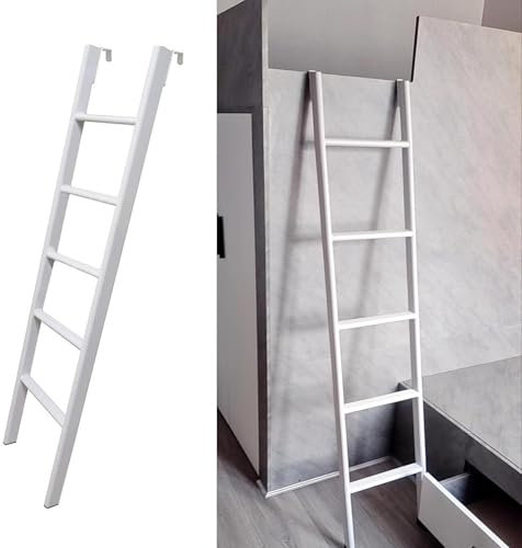 QLXYYFC Échelle Superposée, Échelle De Remplacement pour Lit Superposé Double avec Pieds Antidérapants, Échelle De Décoration De Lit pour Lit Dortoir Et Lit Mezzanine