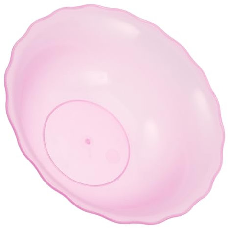 VICASKY Lavabo mat Lavabo pour le visage Lavabo pour le visage Lavabo Spa Bassin de cuisine Accessoires pour salons de beauté Bac en plastique transparent Violet