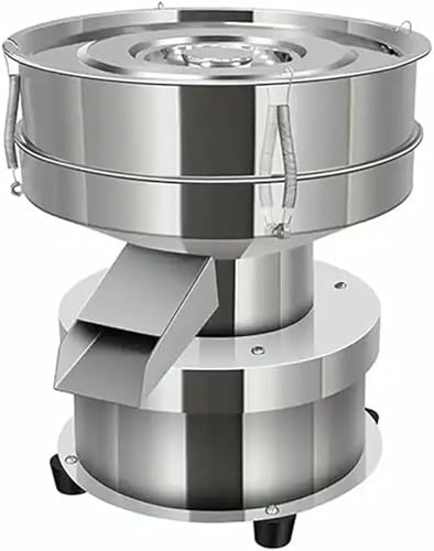 YGHBFRSZ Machine De Vibration Électrique en Acier Inoxydable, Tamis Vibratoire, Couvercle De Tamis De 10 Cm, pour Les Particules De Poussière