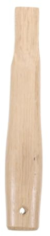 CTIRCHIU Wooden Hammer Handle 18cm Oak Wood Handle for Sledge Hammer and Hatchet with Anti-Skid Grip for Carpentry and Woodworking Tools
