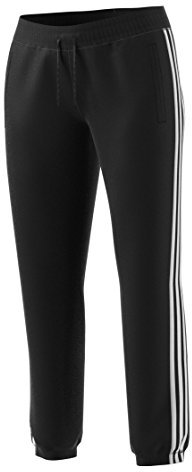 adidas Damen Leichtathletik 3 Stripe 7/8 Hose, Damen, schwarz, Medium