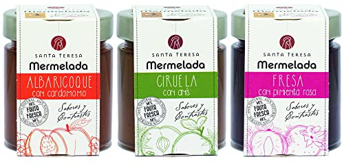 Santa Teresa Pack Mermeladas Tradicionales - 3 frascos de 240 g