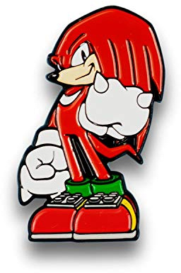 Sonic The Hedgehog Knuckles Enamel Pin | Official Sonic Series Collectible