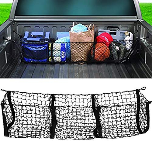 Hete-supply Auto Boot ordentlich Net, Kofferraumnetz Tasche DREI Gitter Gepäck dreidimensionale Netz Tasche Kofferraum Organizer Tasche große Kapazität Net Pack