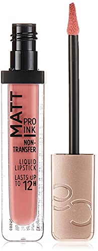 CATRICE Matt Pro Ink Non-Transfer Liquid Lipstick, Lippenstift, Nr. 040 Braveness Wins, nude, mattierend, langanhaltend, schnelltrocknend, matt, intensiv, farbintensiv, vegan, ohne Alkohol (5ml), rose