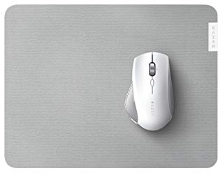 Razer Pro Glide - Tapis de Souris Souple la Productivité au Bureau (Surface en Tissu texturé Résistant et de Haute Densité, Antidérapant, 360 x 275 x 3mm) Gris