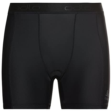 Odlo Fahrradhose Herren Kurz Active Sport I Gepolsterte Radlerhose I Innenhose mit Sitzpolster Kurze Radlerhose I Herren