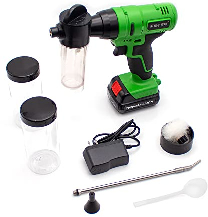 Jieotwice Impollinatore Artificiale Elettrico Impollinatore Spray per Fiori A Punto Pollinico Adatto per Mela, Pera Pesca, Kiwi, Ciliegia, Frutto del Drago, Alberi da Frutto 100-240V 6L/MIN