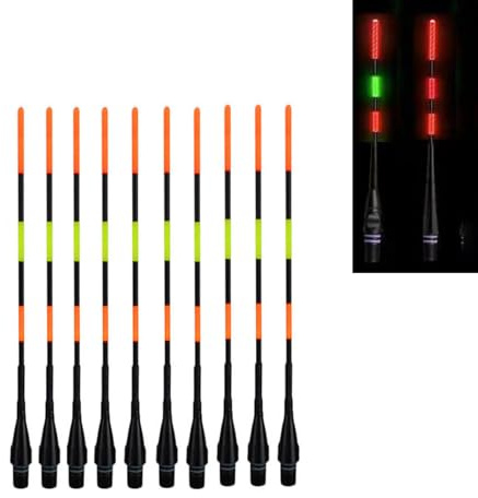 10 Pcs Led Posen Angeln Zubehör, Posen Angeln Mit Gravity Sensing Und Farbwechsel, Kompatibel Mit Den Meisten Led Posen Angeln, Angel Zubehör Zum, Fluss Oder Teich.