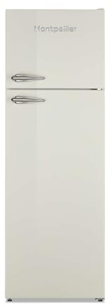 Montpellier MAB346EC 312litre RETRO Fridge Freezer Class E Cream
