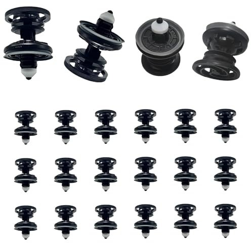 Set di 22 Clip di Fissaggio per Pannelli Auto, Clip di Montaggio per VW, 7L6868243, Compatibili con A1 A4 A5 A6 A7 A8 Q5 Q7 RS5, Golf 5 6 7, Polo