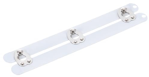 QUARKZMAN 1 Set Corsetto Busco 5 Bianco Acciaio Stecche Supporto con Argento Bottoni Molla Acciaio Corsetto Busk Corsetto Imbottitura per Cucire Corsetto Realizzare Abito Matrimonio Abito