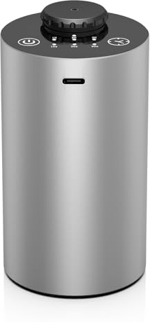 Wasserloser Diffusor für ätherische Öle, batteriebetrieben, kabellos, Aromatherapie-Diffusor mit Timing und 3 Nebelstufen, Auto-Diffusor, silberfarbene Aluminiumlegierung