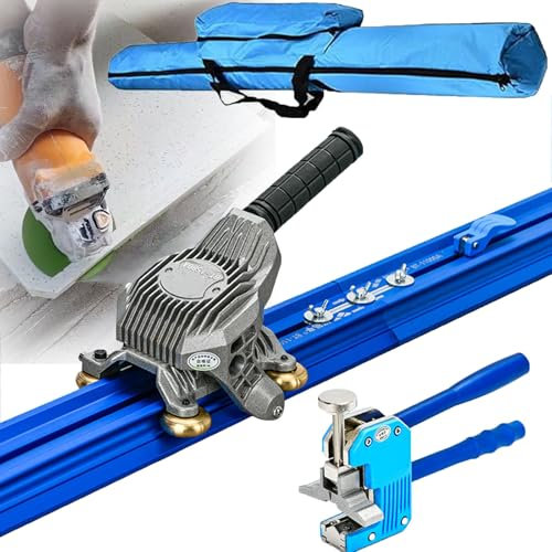 ylpddmm 87‘’ 91‘’ 118‘’ 150‘’ Ceramic Tile Cutter Machine,Manual Tile Saw Accurate Tile cutting Tool with Build-in Suction Cups & Tile Pilers，Porcelain Tile Cutter,2.3M