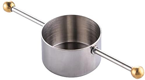 Bar Jigger mit Griff Edelstahl 30 ml Cocktail Whisky Mess Cup Wine Mixer