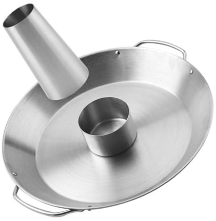 JOINPAYA Grille à Poulet en Acier Inoxydable Support de Rôtisserie Solide pour Barbecue Outil de Cuisson pour Poulet Étagère à Rôtir Résistance aux Températures