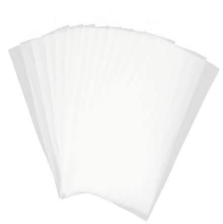 FOMIYES 15 feuilles Papier de Coloration pour Cheveux Isolant Réutilisable Outil de Barbier Professionnel pour Teinture et Mèches Long