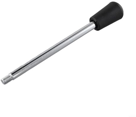 Yuanpgky Barre de poignée M6 en acier au carbone pour fraiseuse, accessoire de tour avec poignée filetée pour perceuses et machines-outils, compatible avec M8/M10 (M10 × 200 mm)
