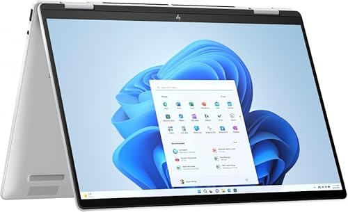 HP Envy x360 14-fa0006ns, Portátil Convertible 2 en 1, AMD Ryzen 7 8840HS 3.3GHz, 16GB RAM DDR5, SSD 1TB PCIe NVMe, Pantalla 14 2.8K OLED Táctil, Teclado Retroiluminado, Windows 11 Home