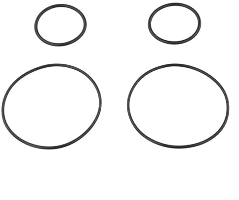 Juego de juntas tóricas para bombas de piscina Pentair Series 25 75 100, junta transparente de prefiltro de repuesto para mantenimiento del sistema de filtración de piscina (4 piezas)