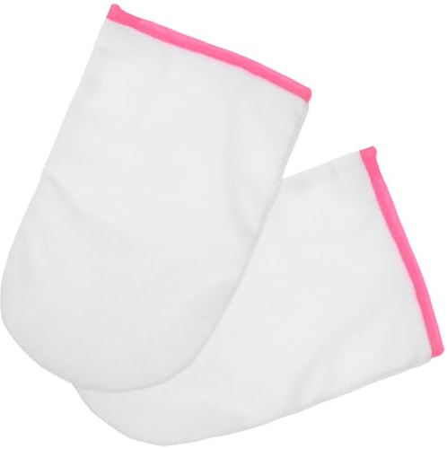 GAROZATION Guantes de Manicura para Parafina Aislamiento Térmico y Ajuste Seguro, Aptos para Terapia de Uñas y Cuidado en Spa