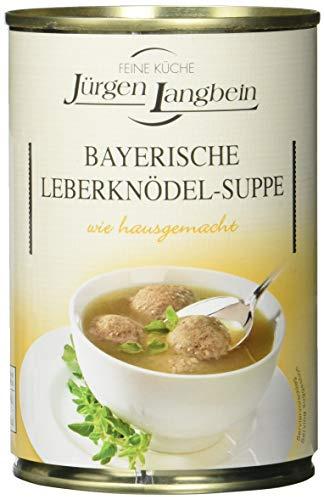 BAYRISCHE LEBERKNÖDEL-SUPPE von Jürgen Langbein, 6x400ml