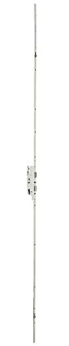 FERCO - Boîtier de Serrure Encastrable Fercomatic à Cylindre - Porte d'Entrée - Axe 40 mm - 3 Points - Hauteur 2150 mm - Verrouillage Par Galets - Réversible - 6-33164-03-0-1 - Gris