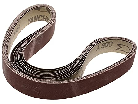 20Pcs 760x40mm Sanding Belt for Metal Polishing Grit 60 80 120 180 240 320 600 800 1000 Tube Belt Sanders Wool Polishing Belt YYDFPIIA (Grit : 20Pcs P60)