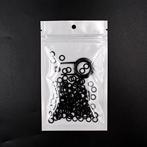 125pcs Keycaps O Ring Seal Switch Sound Dampeners For Keyboard Damper Replacement Noise Reduction Keyboard O-ring Seal-8x5x1.5mm,Black