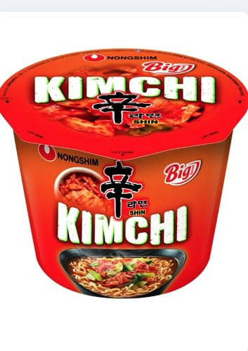 Nongshim Big Bowl Noodle Kimchi 16x112g