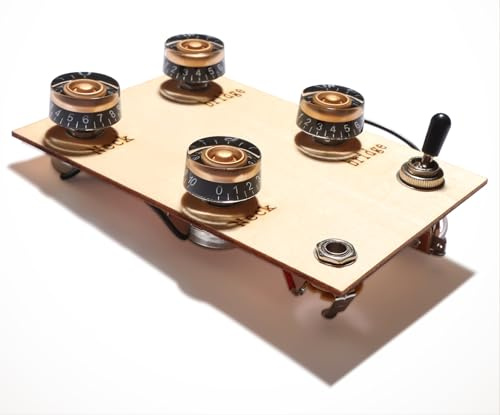 LAMSAM Vorverdrahteter Kabelbaum für Gitarren mit Humbucker-Tonabnehmer-Set, Standard-Kabelsatz mit Potentiometern, orangefarbene Kondensatoren, Kippschalter, Ausgangsbuchse zur Verbesserung des