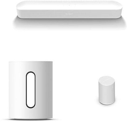 Sonos Set - Beam/Sub Mini/Era 100(x2) - White
