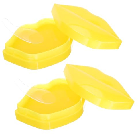 PAMINGONO Maschere Labbra Idratanti e Esfolianti, 2 Confezioni Compatte Per Cura Delle Labbra Secche, Pellicole Portatili Per Idratazione Quotidiana, Adatte a Casa e Viaggio